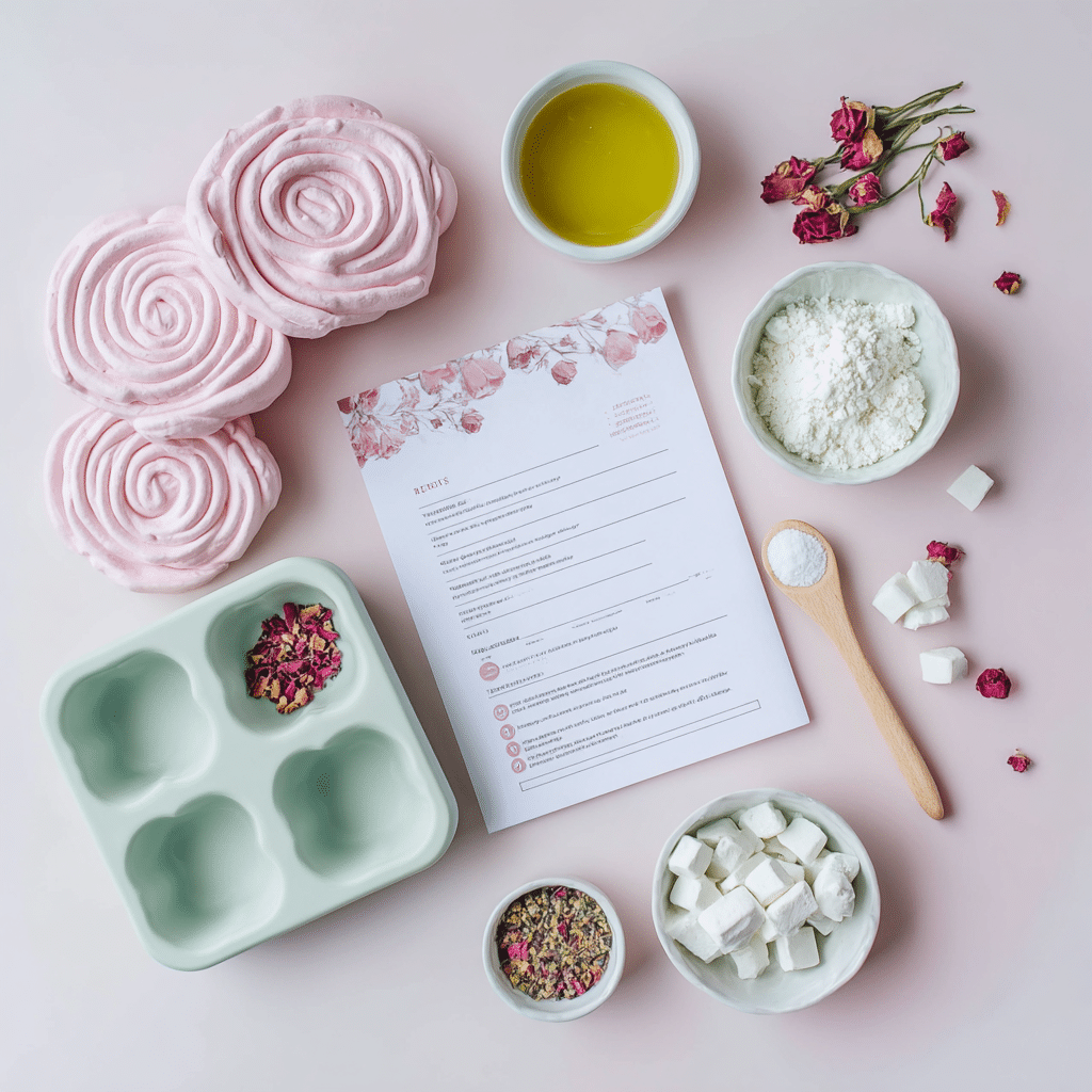 marshmallow blooming roses 