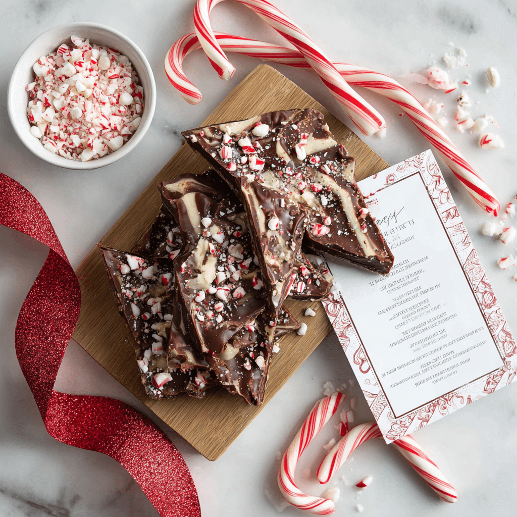 Christmas Candy Bark Recipe Easy : Quick No-Bake Holiday Delight 21 Recipe card for Christmas Candy Bark Recipe Easy