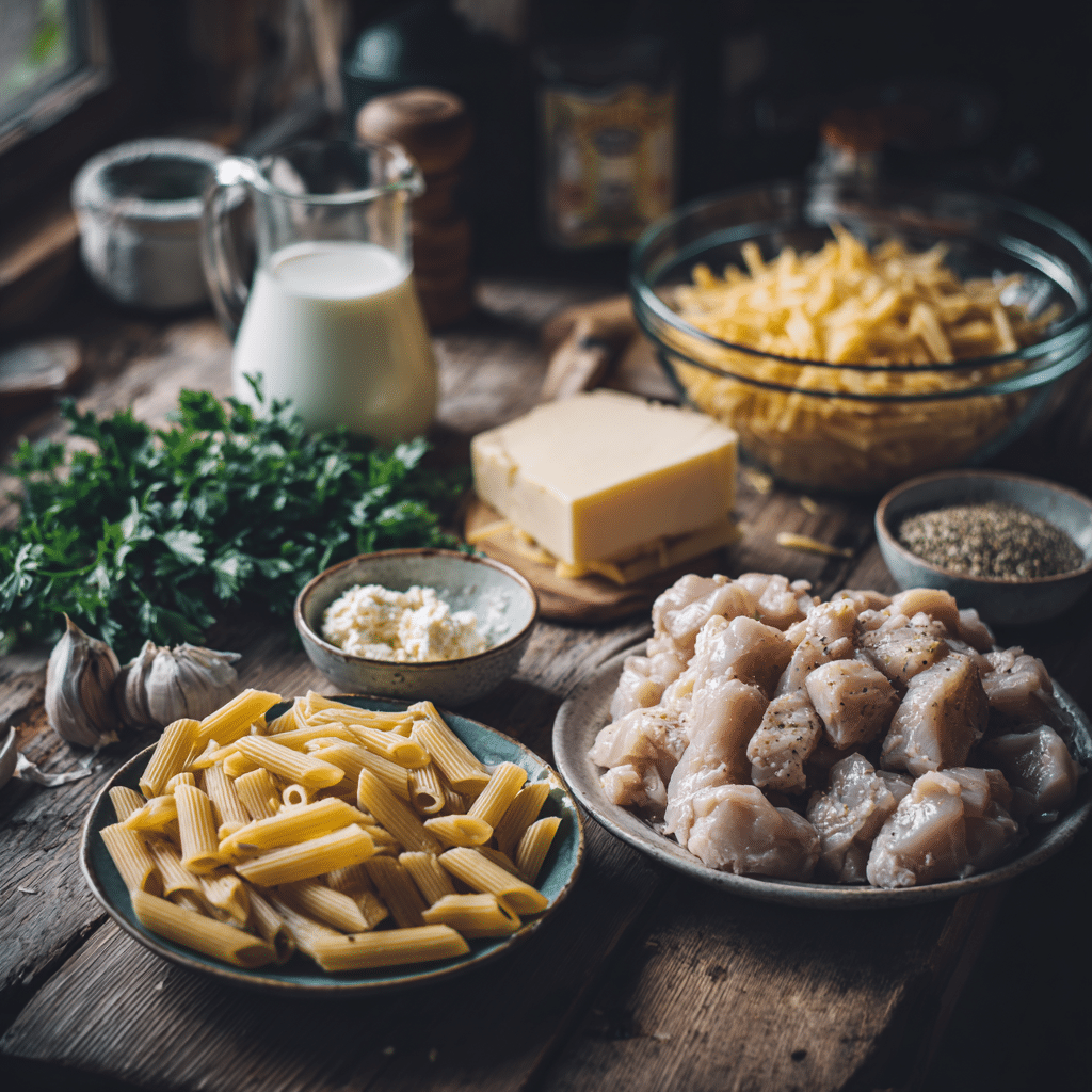 Delicious Creamy Garlic Butter Chicken with Cheddar & Parmesan – Ultimate Pasta Dinner 10 Cheddar Parmesan Garlic Butter Chicken