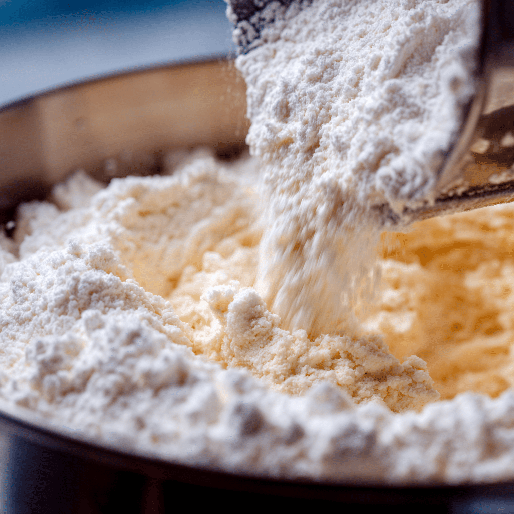 3 Reasons You’ll Love This Soft Christmas Peppermints Recipe With Condensed Milk 12 Mixing dough for soft Christmas peppermints recipe with condensed milk