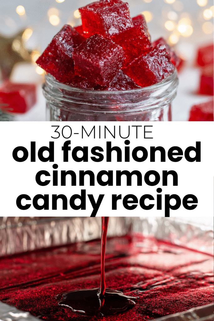 old fashioned cinnamon candy recipe – spicy homemade holiday candy