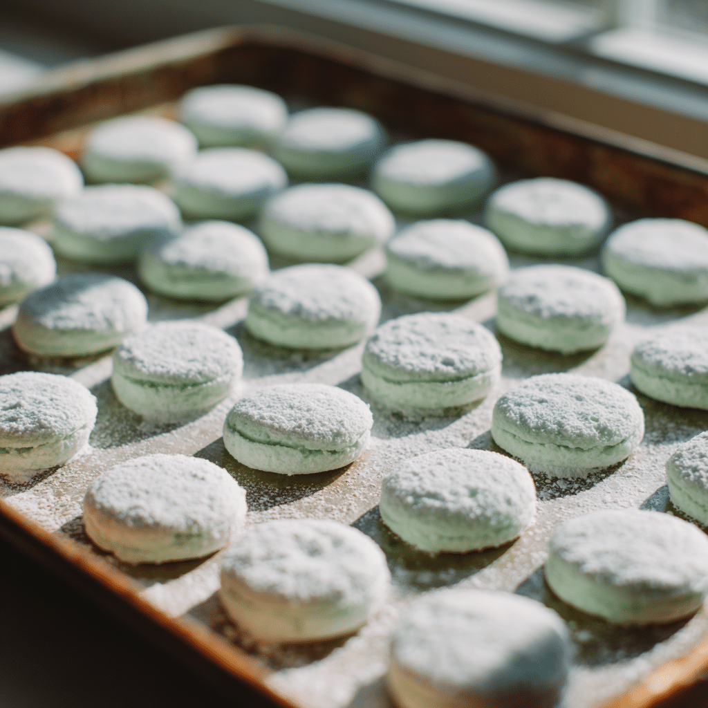 Shaping soft peppermints