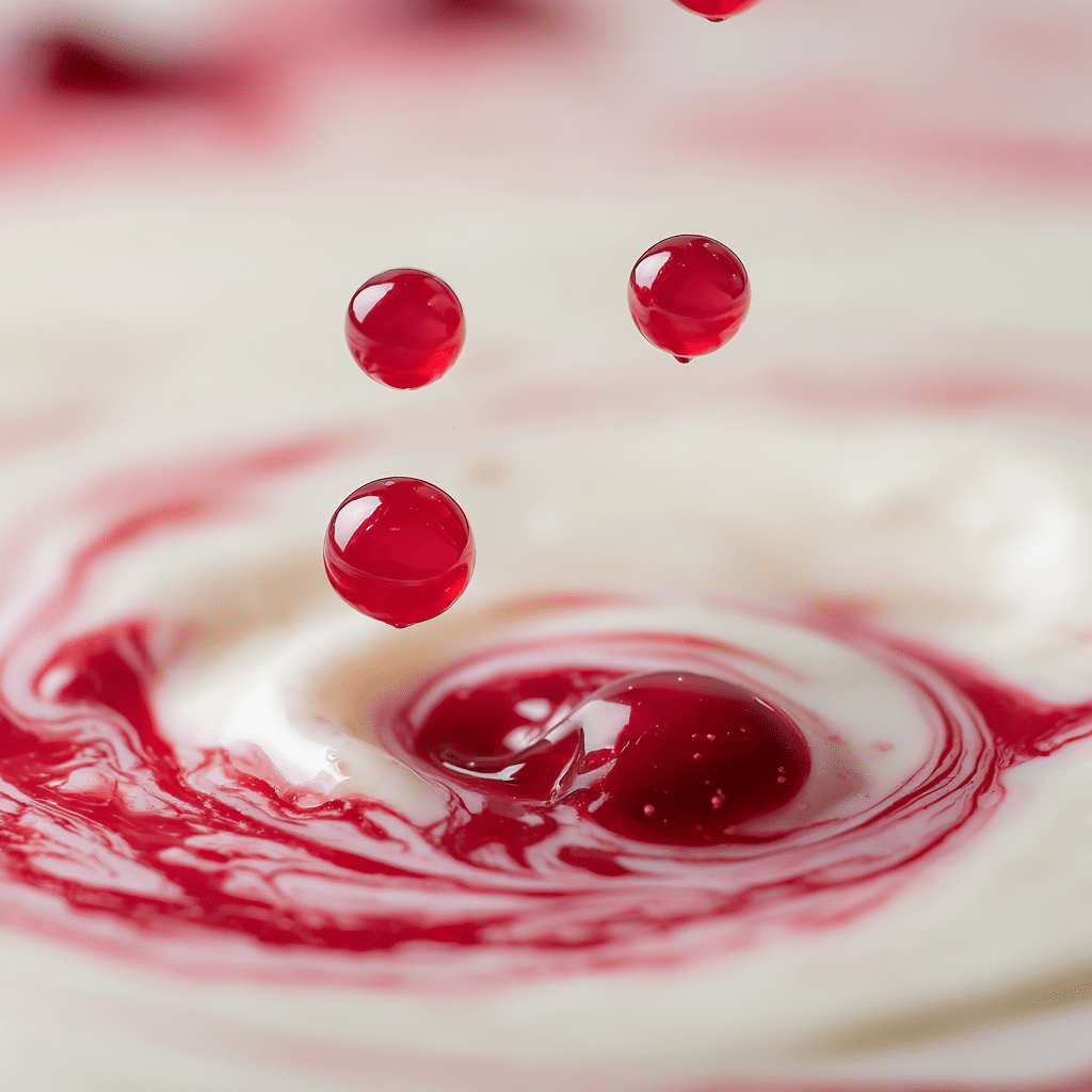 Whipping candy mixture for soft peppermints