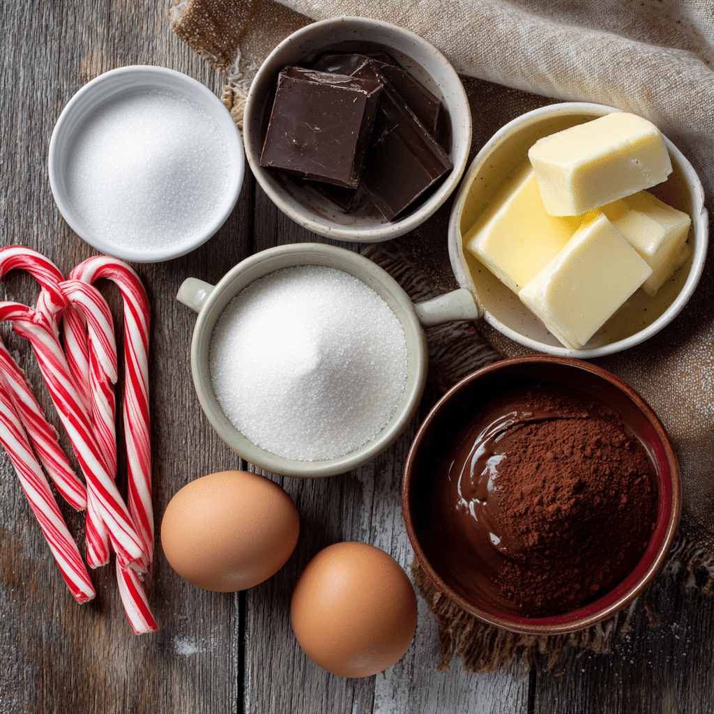 Candy Cane Chocolate Mousse Cups – Easy, Festive Holiday Dessert 13 candy-cane-chocolate-mousse-cups-ingredients