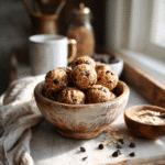 No-Bake Protein Balls 13 mohamedlabb A rustic bowl filled with no bake protein balls m e15e428a 87ee 4d10 a7be 958923c94ce7 3