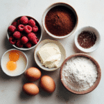 mohamedlabb Flat lay of raspberries cream cheese cocoa powder 726abdeb fd28 4e9c a058 7002a0a20618 3