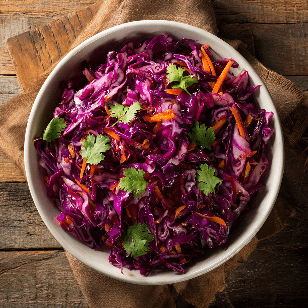 Red Cabbage Slaw (Fresh, Easy Side Dish) 8 mohamedlabb Fresh red cabbage slaw in a white bowl on a rusti 28471322 4a65 4e6d a19b 954784b572c7 1