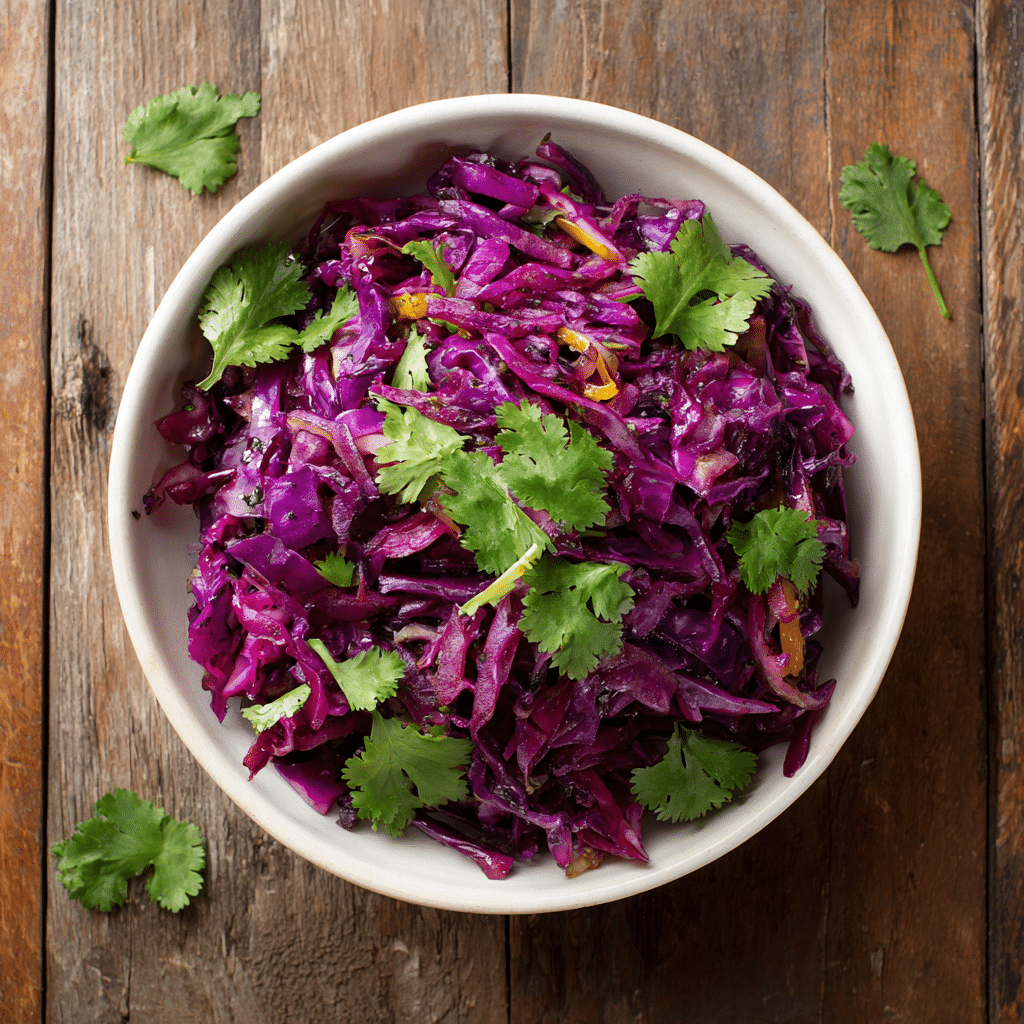 Red Cabbage Slaw (Fresh, Easy Side Dish) 10 mohamedlabb Fresh red cabbage slaw in a white bowl on a rusti 28471322 4a65 4e6d a19b 954784b572c7 2